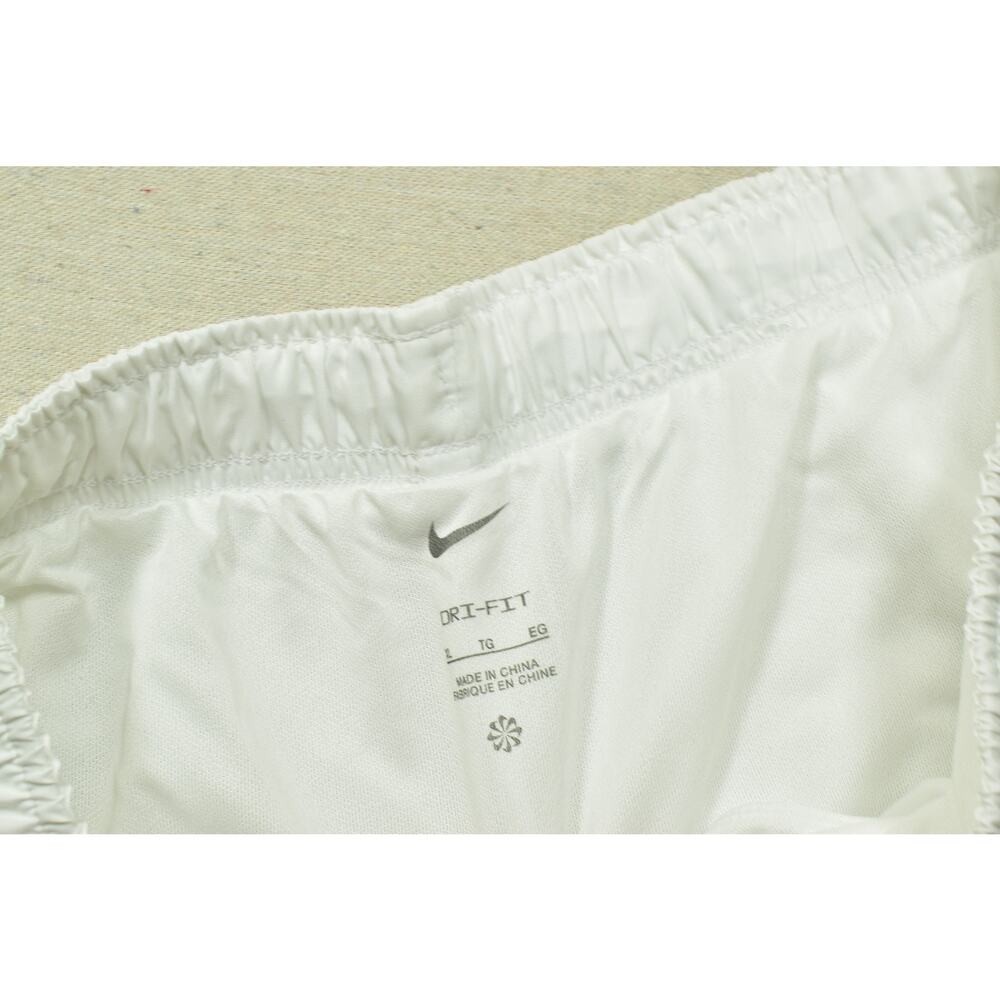 Nike Dri-Fit Women's Athletic Running Shorts White Size XL NEW 831558-100 - Picture 6 of 8